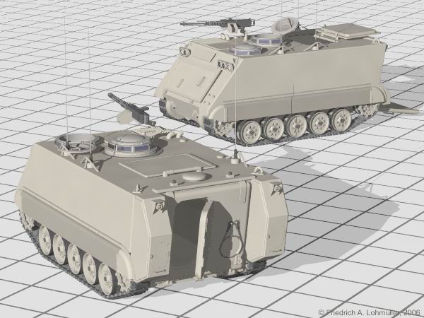 M113 A Personal Carrier Tank