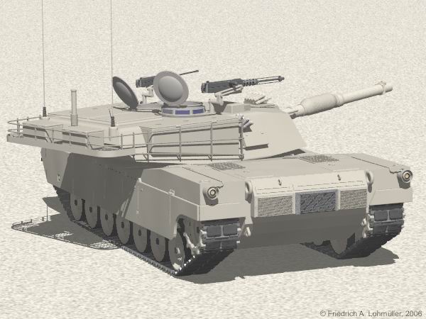 M1 Abraham Battle Tank