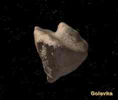 Asteroid Golevka, animated gif, 8.2 MB