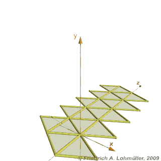 Icosahedron Folding (gif, 388 kB)