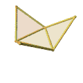 >Tetrahedron Folding