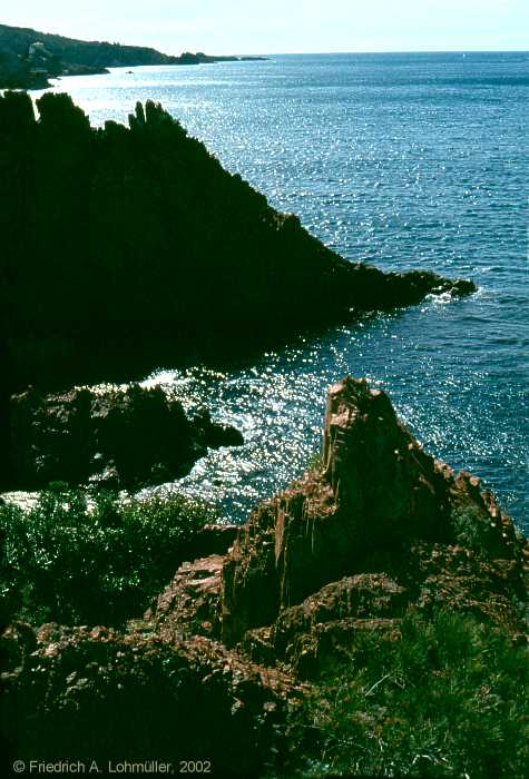 Massif de l'Esterel, Cap Roux, Côte d'Azur, Provence