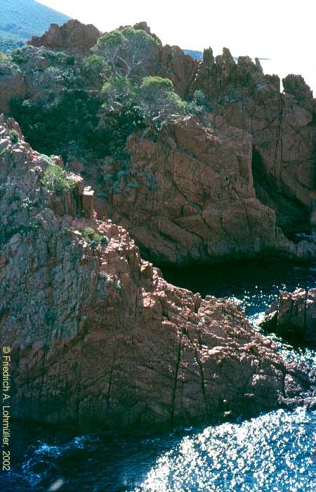 Massif de l'Esterel, Cap Roux, Côte d'Azur, Provence