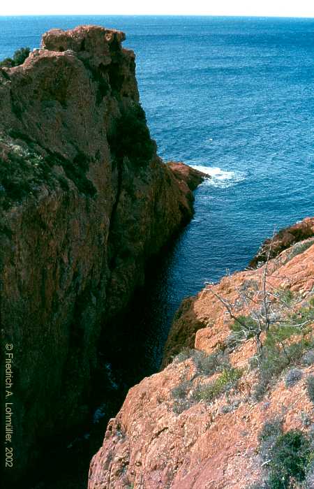 Massif de l'Esterel, Cap Roux, Côte d'Azur, Provence