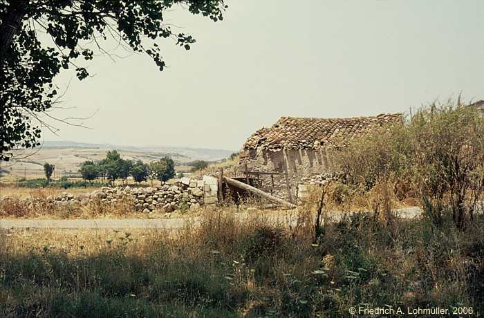 Summer heat at Perfugas, northern Sardinia