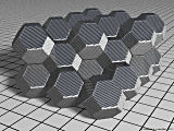 Truncated Octahedron Tessellation 4