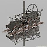 Trevithick's locomotive