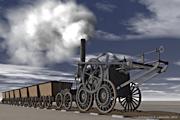 Trevithick's locomotive