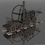 Trevithick's locomotive