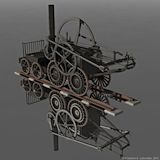 Trevithick's locomotive