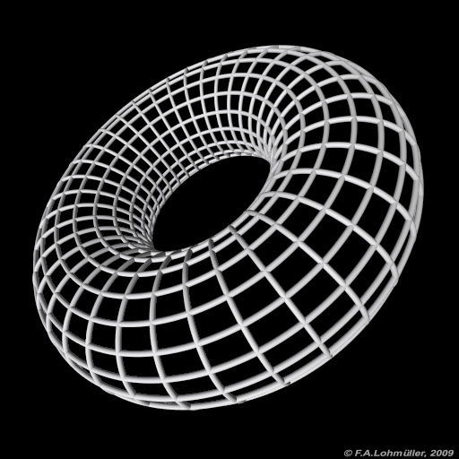 wireframe torus