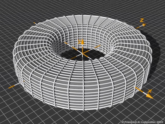 wireframe torus