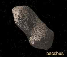 Asteroid Bacchus, animated gif, 10.3 MB