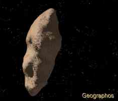 Asteroid Geographos, animated gif, 5.3 MB