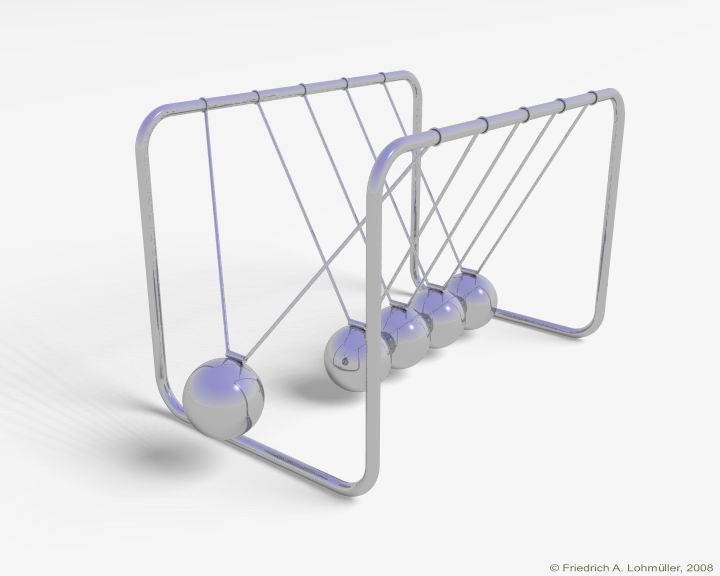 Crazy Newton's Cradle - mpeg 2.5 MB