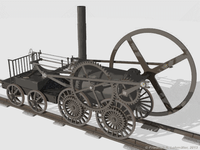 Trevithick's Locomotive (gif 5.2 MB)