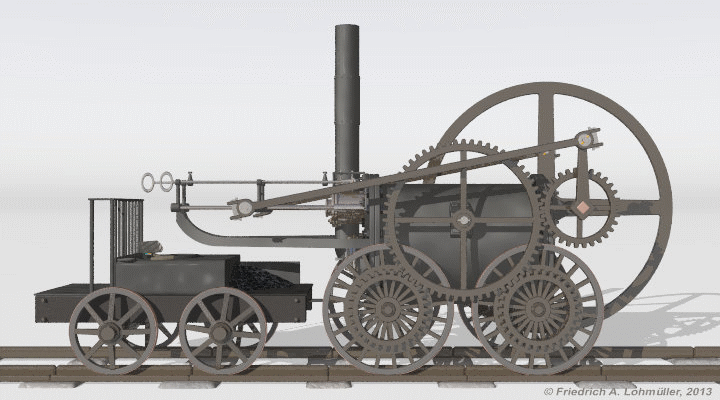Trevithick's Locomotive (gif 16.5 MB)
