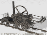 Trevithick's Locomotive