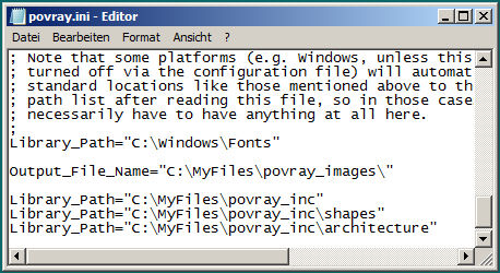 POV-Ray tools