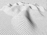 Sample raster mountains by height_field 600x450