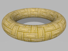 Sample uv_mapping on a torus