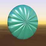 normal radial scallop_wave