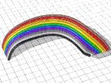 Rainbow Ribbon Cable