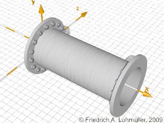 linear pipeline tube