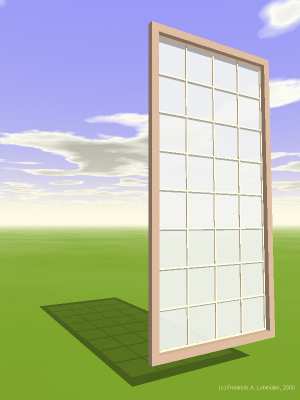 A single shoji element 600x800