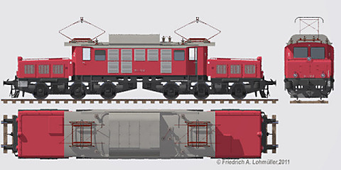 Electric Locomotive 1020 ÖBB