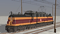 Electric Locomotive GE ALCO EP-2 MILW